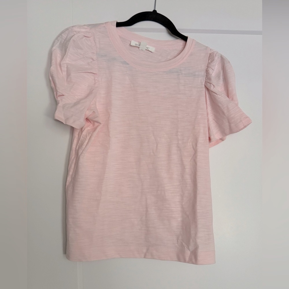NWOT Shabby Chic Soft Pink 100% Cotton Top Size XS
